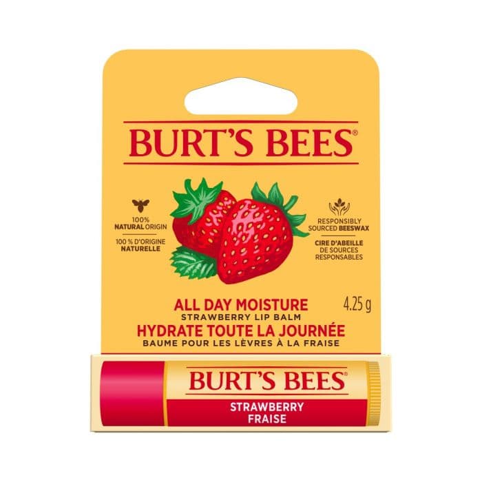Burts Bees Lip Balm Strawberry Blister 1 stk