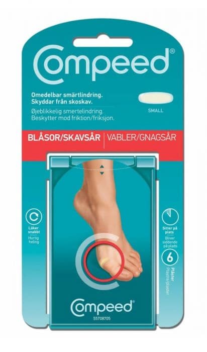 Compeed Gnagsårplaster Small 6stk