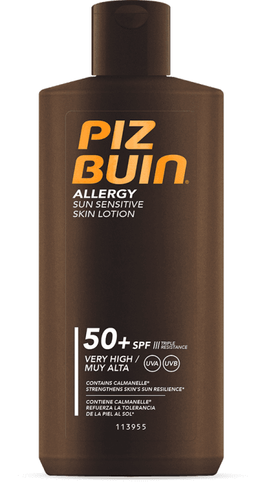 Piz Buin Allergy Sun Sensitive Skin Lotion SPF50 200 ml