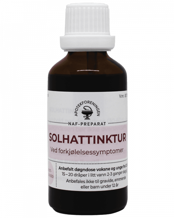 Solhattinktur NAF dråper 50 ml