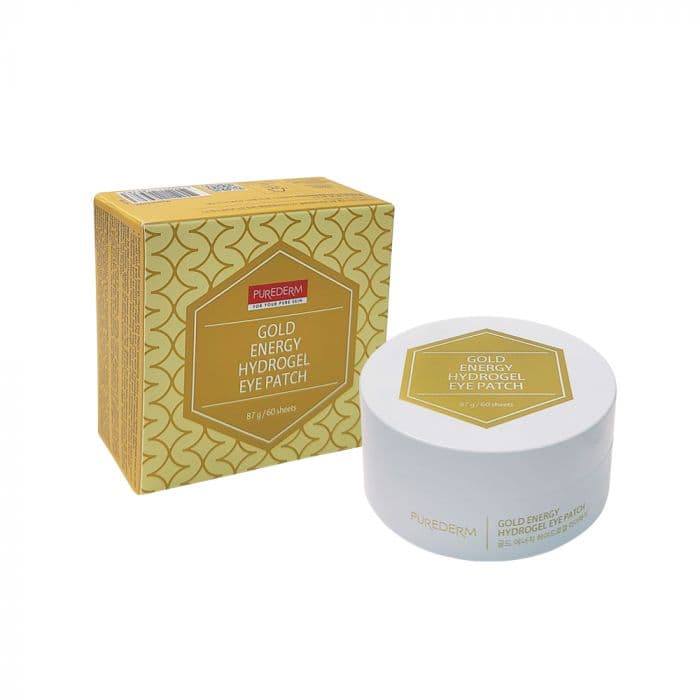 PUREDERM Gold Energy Hydrogel Eye Patch 60 sheets
