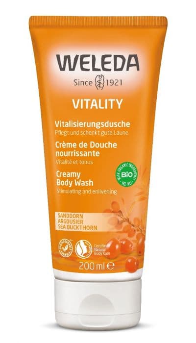 Weleda Sea Buckthorn Vitality Creamy Body Wash 200 ml