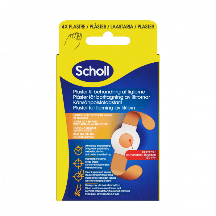 Scholl Liktornplaster 4 stk