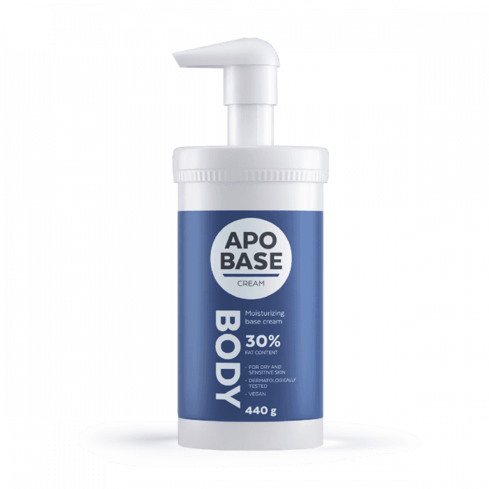 Apobase krem til kropp blå 440 g