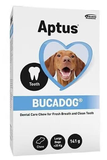 Aptus Bucadog tyggelapper til stor hund str L 141 g