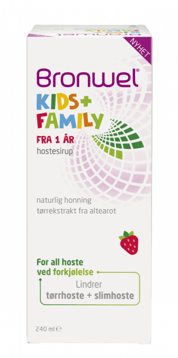 Bronwel Kids+Family hostesirup 240 ml