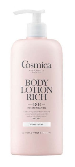 Cosmica Bodylotion Rich Uten Parfyme 400ml