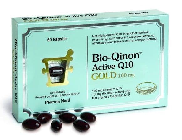 Bio-Qinon Q10 gold 100mg kapsler 60stk