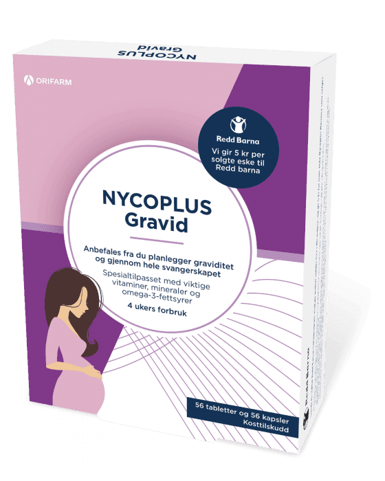 Nycoplus Gravid kapsler og tabletter 56+56 stk