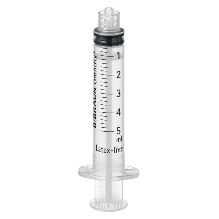 B. Braun Omnifix sprøyte 5 ml luer lock 100 stk