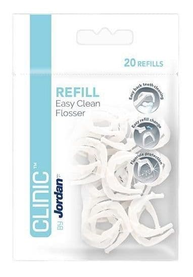 Jordan Clinic Easy Clean Floss Refill 20 stk