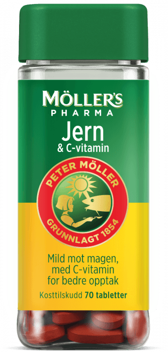 Möller's Pharma Jern & C-vitamin 70 stk