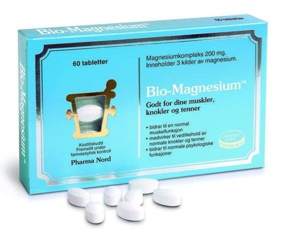 Pharma Nord Bio-Magnesium 200 mg 60 Tabletter