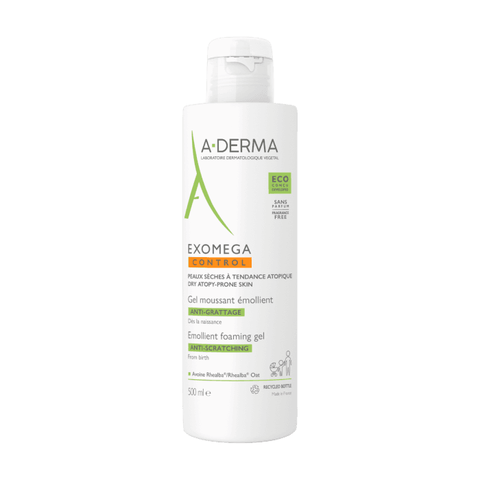 A-Derma Exomega Control Foaming Gel 500 ml