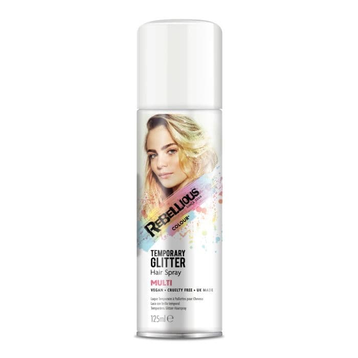 Rebellious Glitter Spray Multi 125 ml