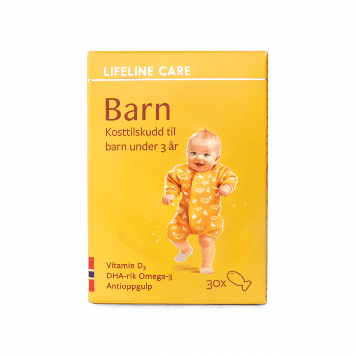 Lifeline Care kosttilskudd barn 30 kapsler