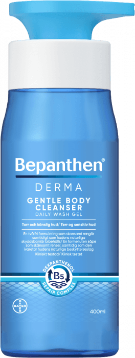 Bepanthen Derma Gentle Body Cleanser Daily Wash Gel 400 ml