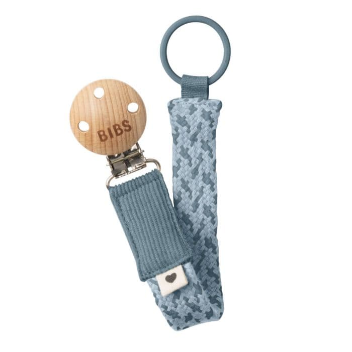 BIBS smokkelenke petrol/baby blue 1 stk