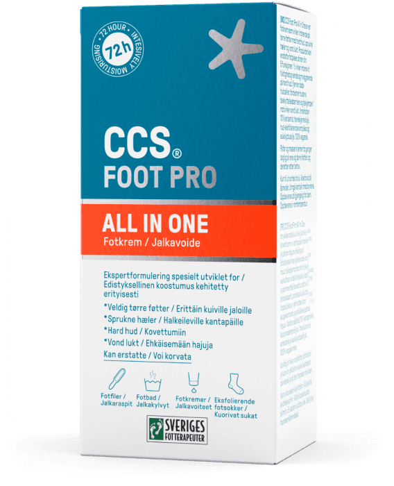 CCS Foot Pro All-In-One fotkrem 100 ml