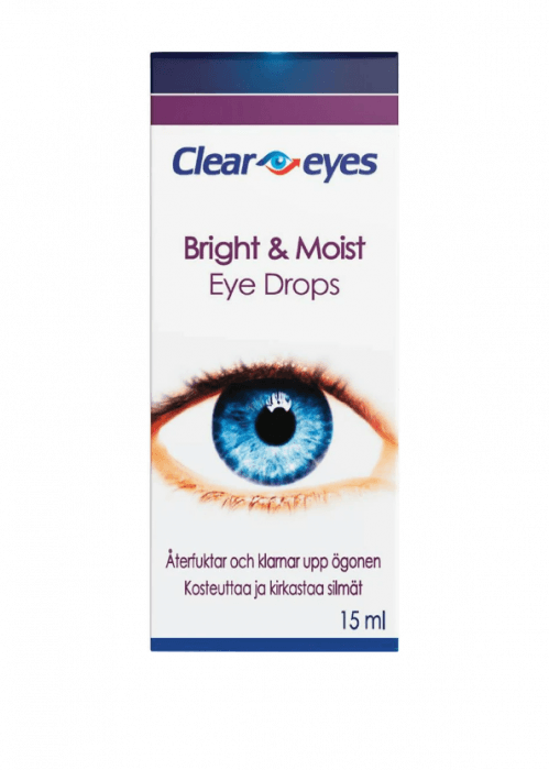 Cleareyes Bright and Moist Øyedråper 15ml
