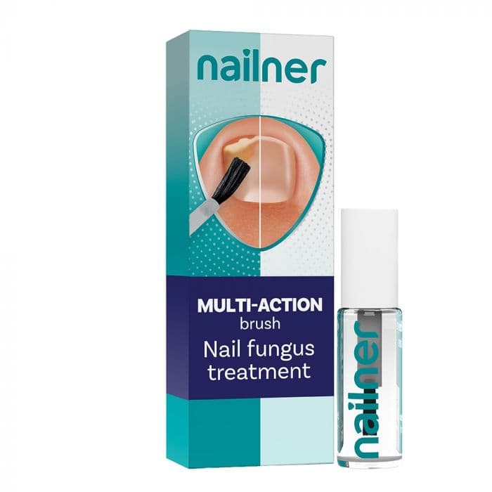 Nailner Multi Action pensel mot neglesopp 5 ml