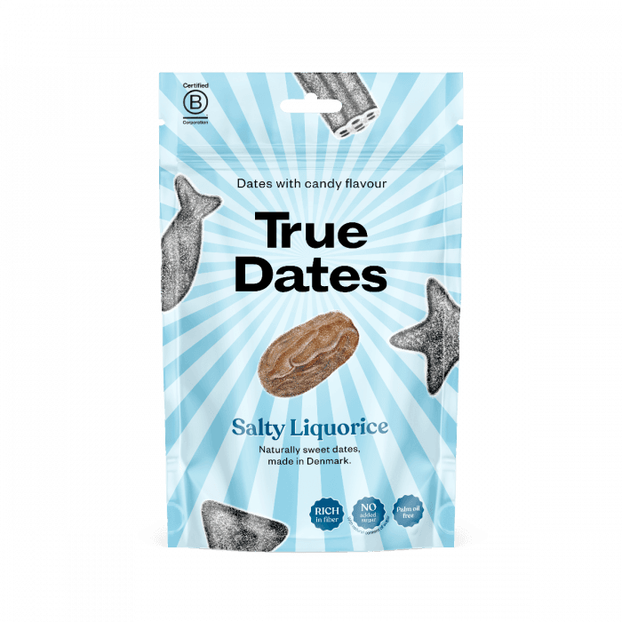 True Dates Salty Liquorice 100 gram