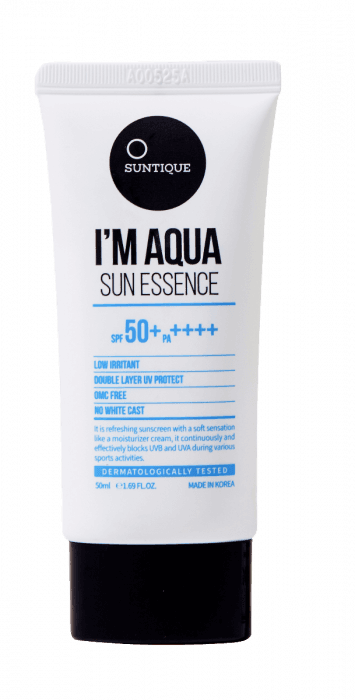 Suntique I'm Aqua Sun Essence solkrem ansikt SPF 50+ 50 ml
