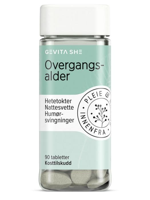 Gevita SHE Overgangsalder tabletter 90 stk