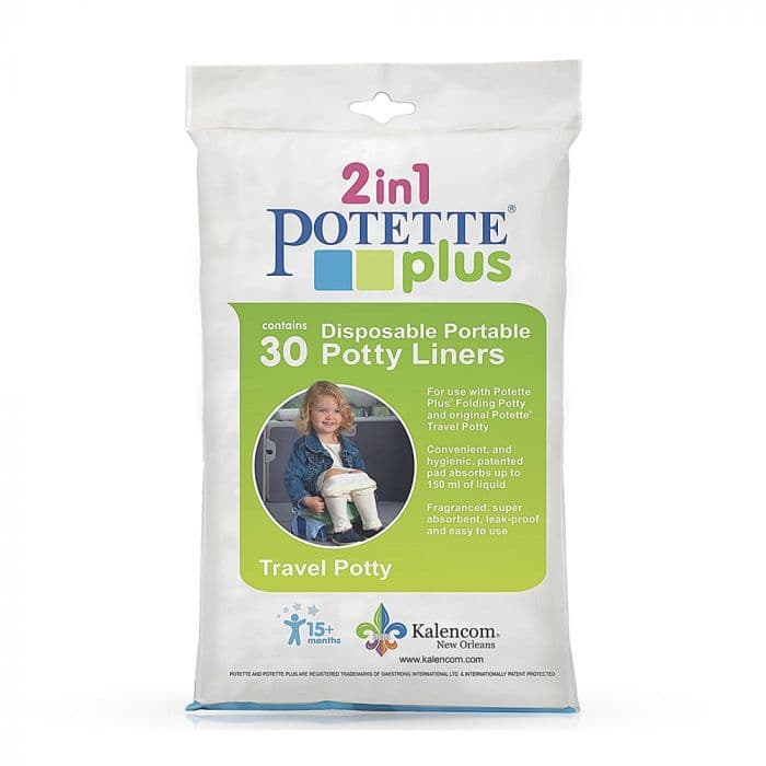 Potette Plus Engangsposer til reisepotte 30 stk