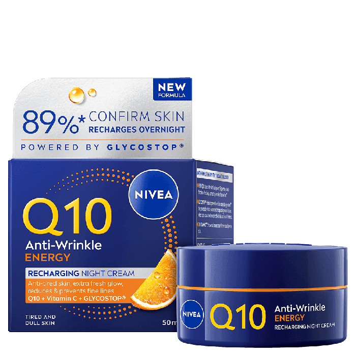 NIVEA Q10 Energy Recharging Night Cream 50 ml