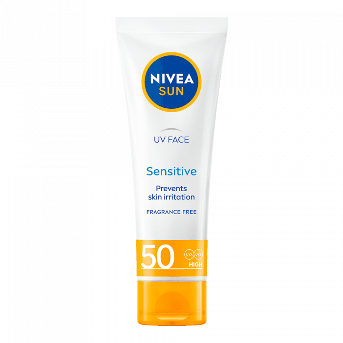 NIVEA Sun UV Face Sensitive Cream SPF50 50 ml