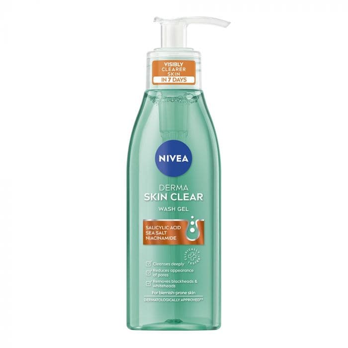 NIVEA Derma Skin Clear Wash Gel 150 ml