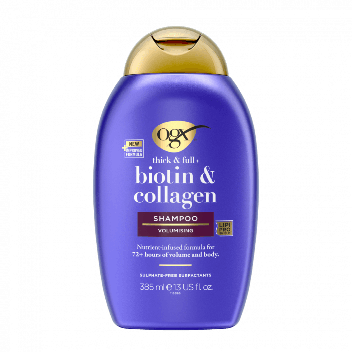 OGX Biotin & Collagen Shampoo 385 ml