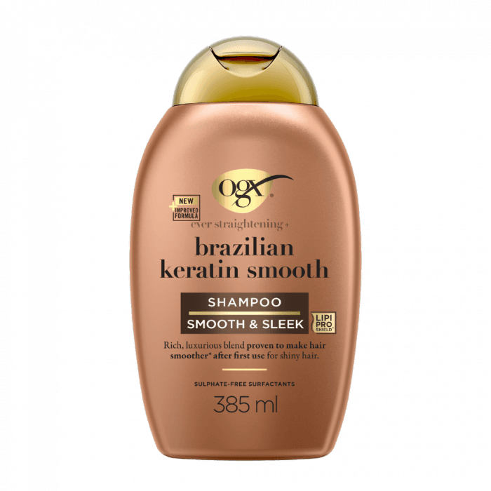 OGX Brazilian Keratin Smooth Shampoo 385 ml