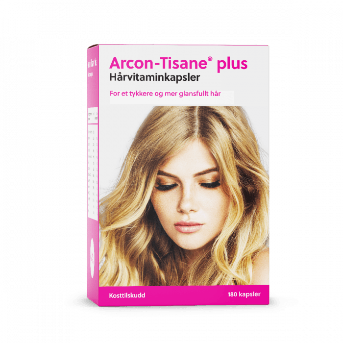 Arcon-Tisane plus hårvitamin kapsler 180 stk