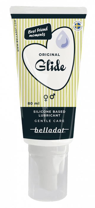 Belladot Original Glide silikonbasert glidemiddel 80 ml