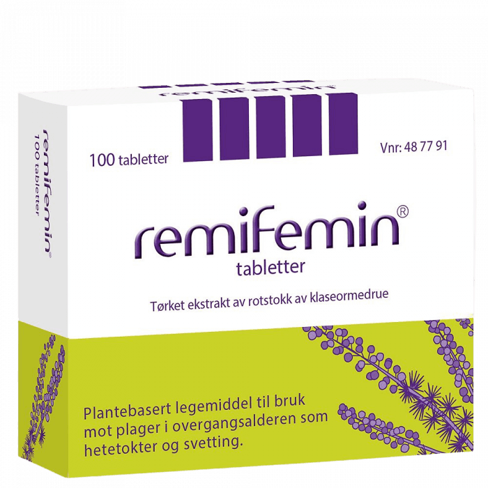 Remifemin 2,5 mg tabletter 100 stk