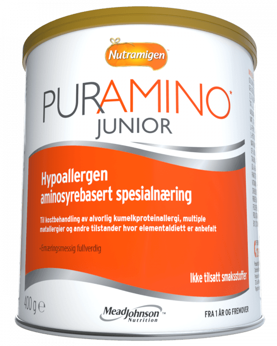 Nutramigen Puramino Junior morsmelkserstatning 400 g