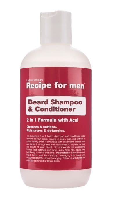 Recipe for men Beard Shampoo & Conditioner 250 ml