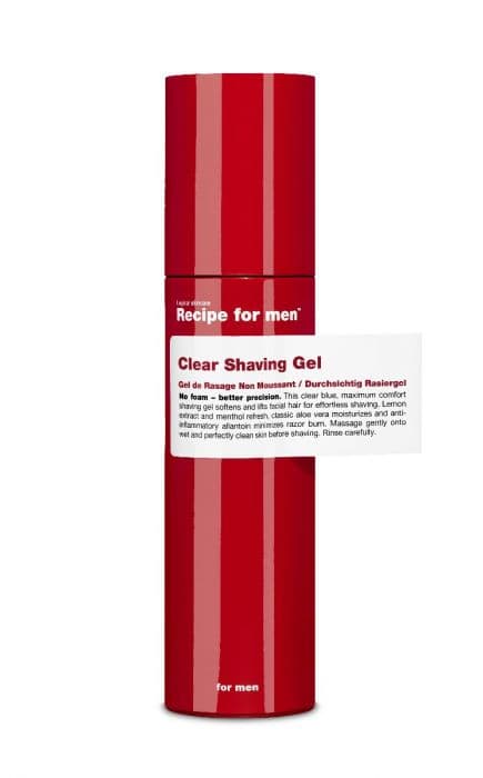 Recipe for men Clear Shaving Gel 100 ml