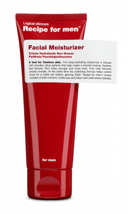 Recipe for men Facial Moisturizer 75 ml