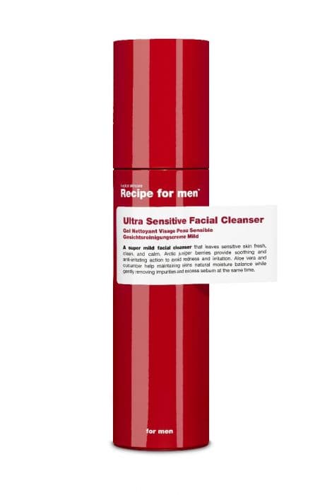 Recipe for men Ultra Sensitive Facial Cleanser 100 ml