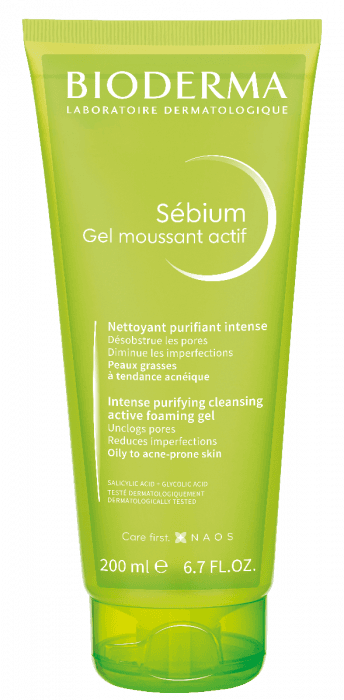 Bioderma Sebium Gel Moussant Actif 200 ml