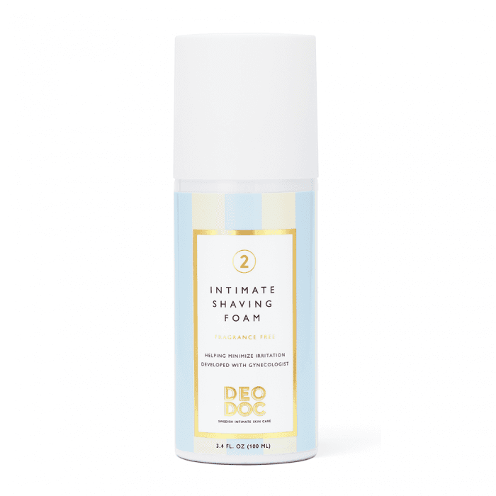 DeoDoc intimate shaving foam uparfymert 100 ml