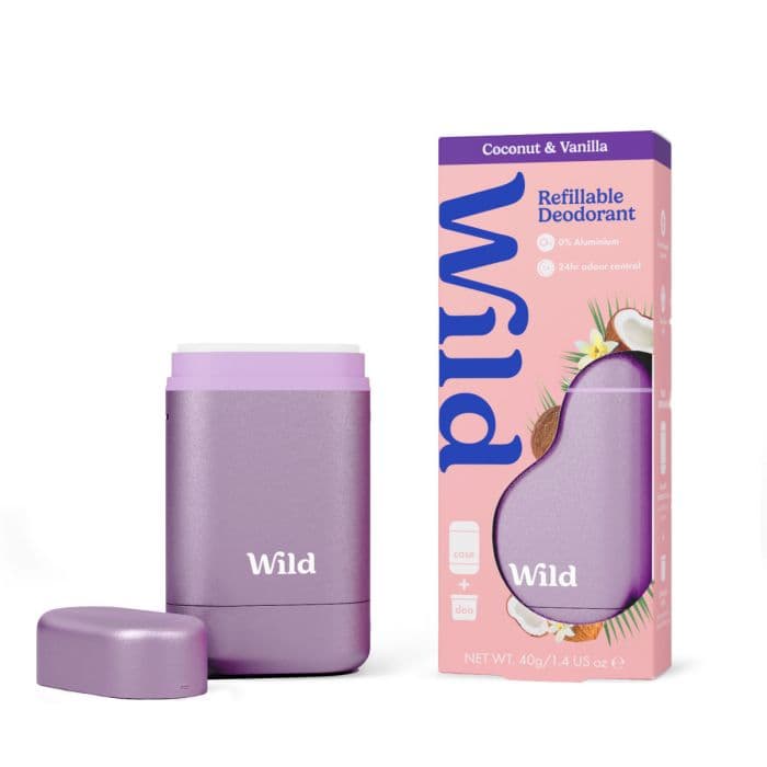 Wild Deodorant Starter Pack Coconut & Vanilla 40 g