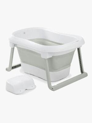 Hauck Wash N Fold Badebalje L, White/Sage