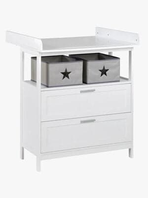 Roba Hamburg Stellekommode inkl. Adapter, White