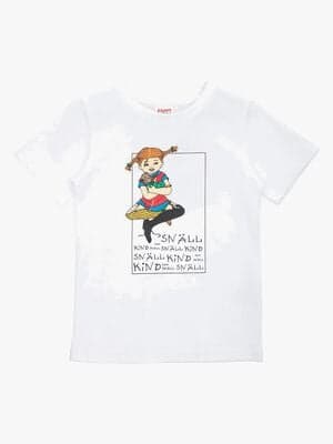 Pippi Langstrømpe Snill T-skjorte, Hvit