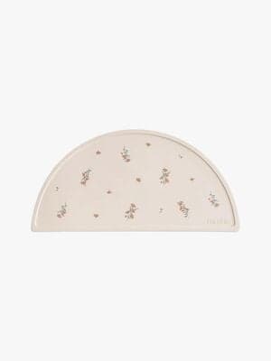 Mushie Underlegg Silikon, Pink Flowers
