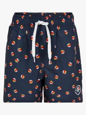 Color Kids Badeshorts, Rødt/Blått/Mønstret